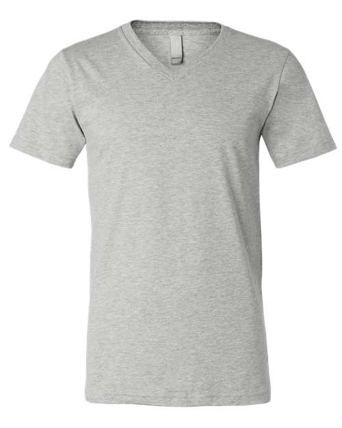 3005CVC Unisex Heather CVC V-Neck Tee