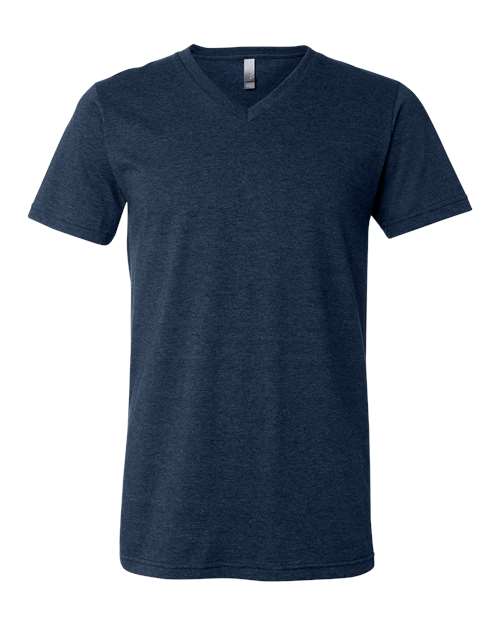 3005CVC Heather CVC V-Neck Tee