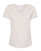6405CVC Women's Relaxed Heather CVC V-Neck Tee