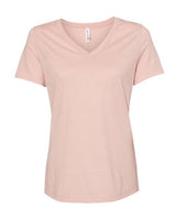 6405CVC Women's Relaxed Heather CVC V-Neck Tee