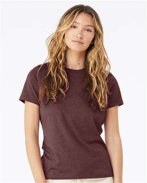 6400CVC Women’s Relaxed Fit Heather CVC Tee