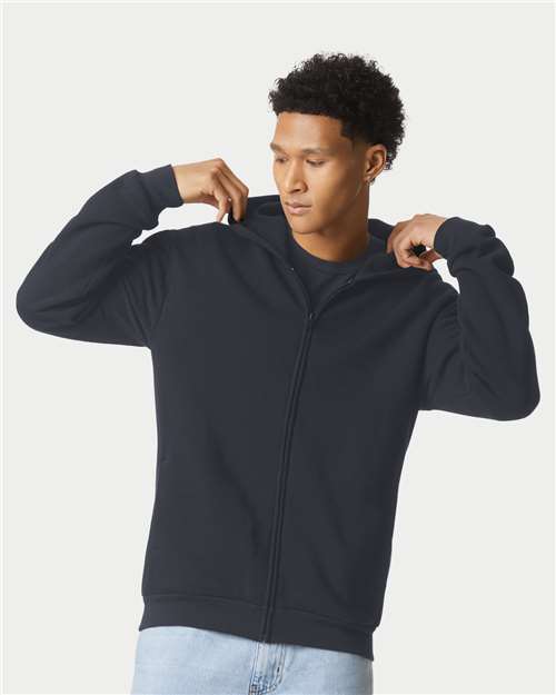 RF497 Unisex ReFlex Fleece Full-Zip Hoodie Sweatshirt
