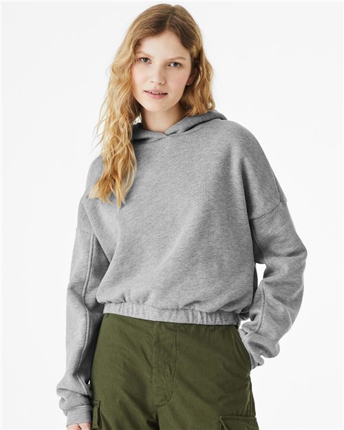 7506 Women's FWD Fashion Sponge Fleece Cinched Bottom Hoodie Sweatshirt