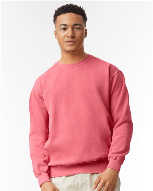1566 Unisex Garment-Dyed Crewneck Sweatshirt