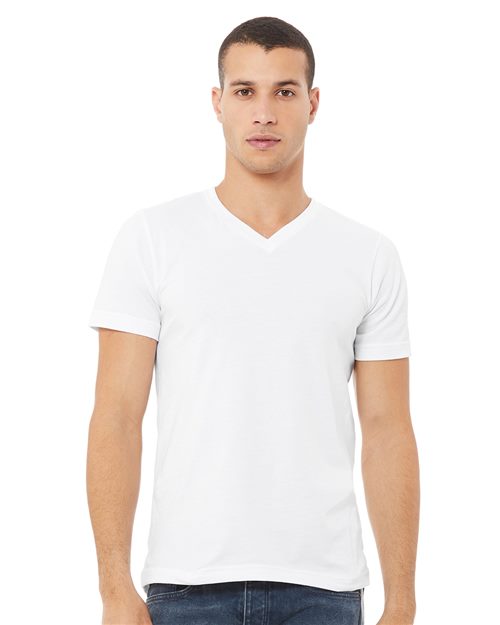 3005 Jersey V-Neck Tee