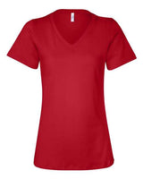 6405 Women’s Relaxed Jersey V-Neck Tee