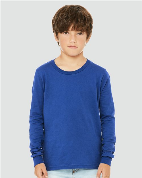 3501Y Youth Jersey Long Sleeve Tee