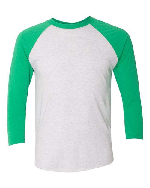 6051 Unisex Triblend Three-Quarter Raglan T-Shirt