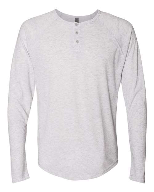 6072 Men's Triblend Henley T-Shirt