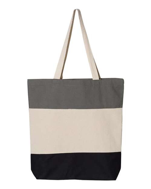 Q125900 11L Tri-Color Tote
