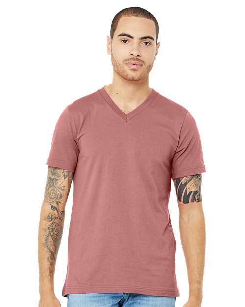 3005 Jersey V-Neck Tee