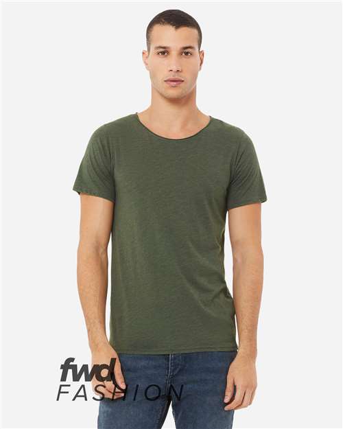 3414 Unisex FWD Fashion Triblend Raw Neck Tee