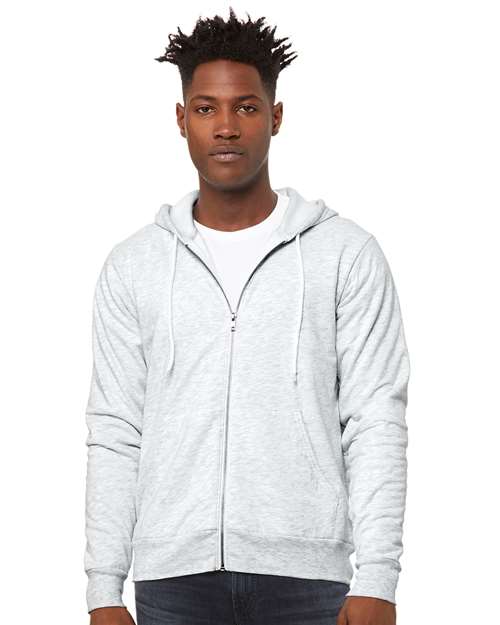 3739 Unisex Sponge Fleece Full-Zip Hoodie Sweatshirt
