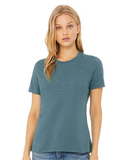 6400CVC Women’s Relaxed Fit Heather CVC Tee