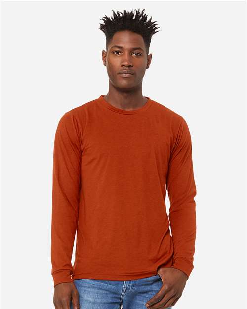3513 Unisex Triblend Long Sleeve Tee