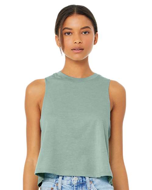 6682 Women's Racerback Crop Tank