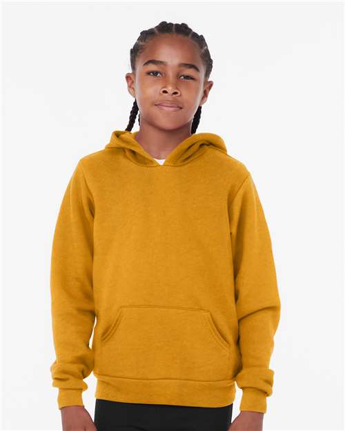 3719Y Youth Sponge Fleece Hoodie Sweatshirt
