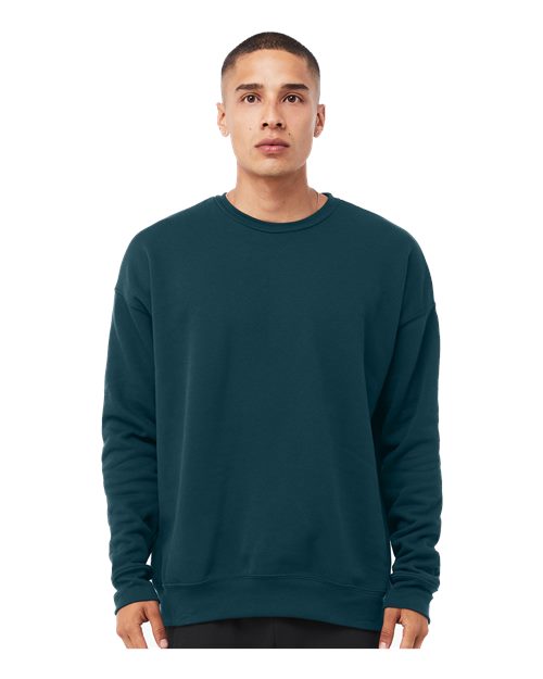 3945 Unisex Sponge Fleece Drop Shoulder Crewneck Sweatshirt
