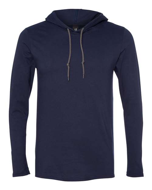 987 Men's Softstyle® Lightweight Hooded Long Sleeve T-Shirt