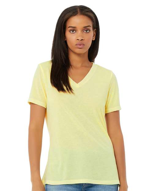 6415 Women's Relaxed Triblend V-Neck Tee