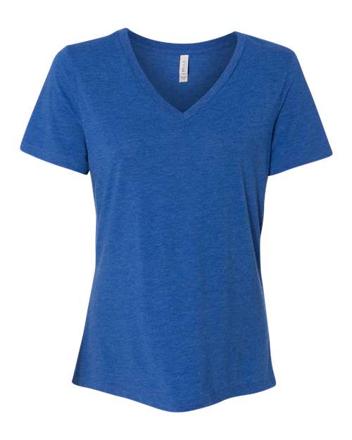 6415 Women's Relaxed Triblend V-Neck Tee