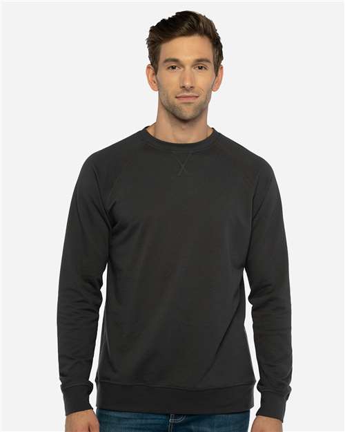 9000 Unisex Laguna Raglan Crewneck Sweatshirt