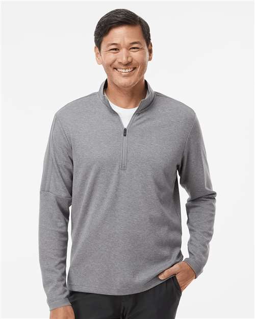 A554 Men's 3-Stripes Quarter-Zip Pullover Sweater