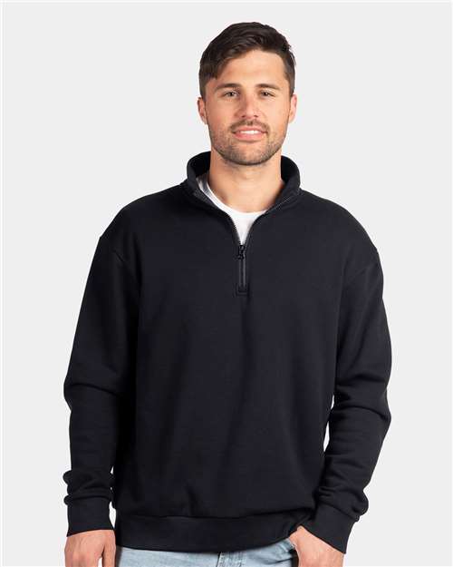 9643 Unisex Fleece Quarter-Zip Pullover