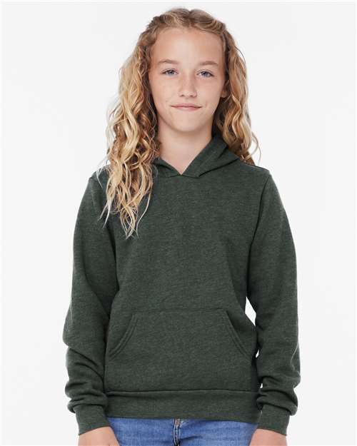 3719Y Youth Sponge Fleece Hoodie Sweatshirt