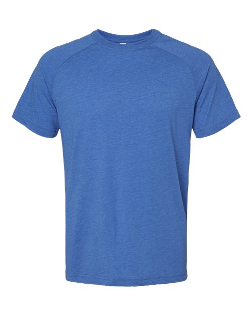 3201 Men's Heather CVC Raglan Tee