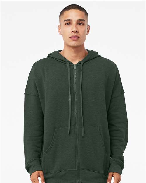 3759 Unisex Sponge Fleece DTM Full-Zip Hoodie Sweatshirt