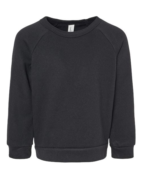 3901T Toddler Sponge Fleece Raglan Crewneck Sweatshirt