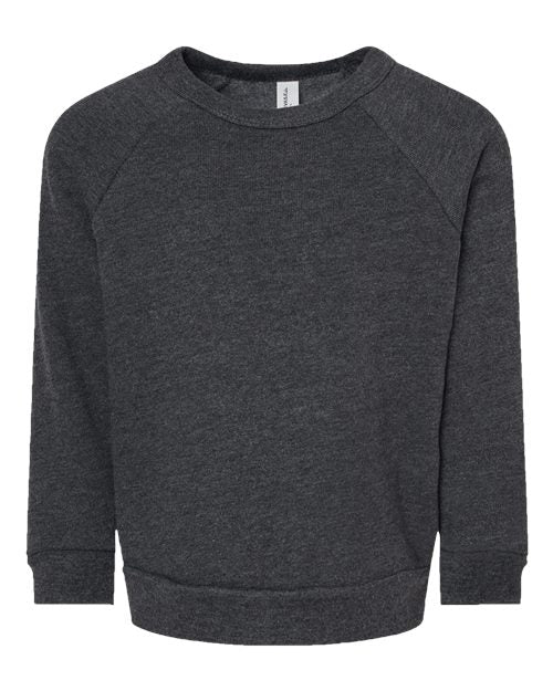 3901T Toddler Sponge Fleece Raglan Crewneck Sweatshirt