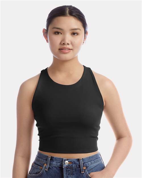 CHP110 Women's Crop Racerback Tank Top