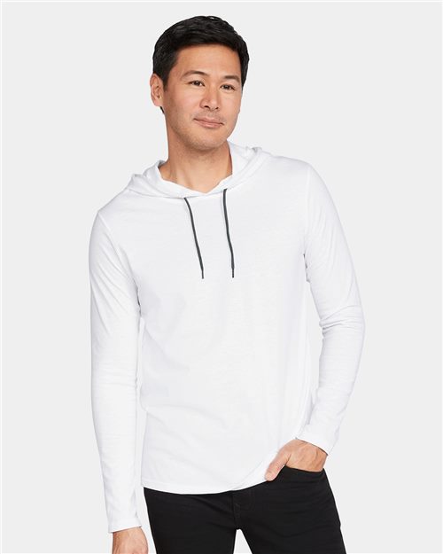 987 Men's Softstyle® Lightweight Hooded Long Sleeve T-Shirt