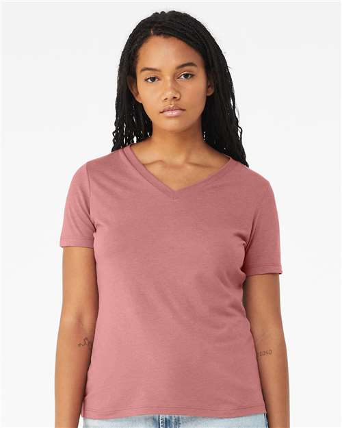 6415 Women's Relaxed Triblend V-Neck Tee