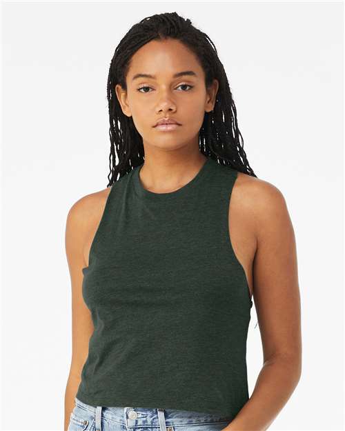 6682 Women's Racerback Crop Tank