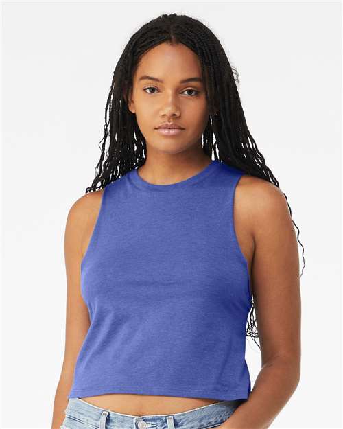 6682 Women's Racerback Crop Tank