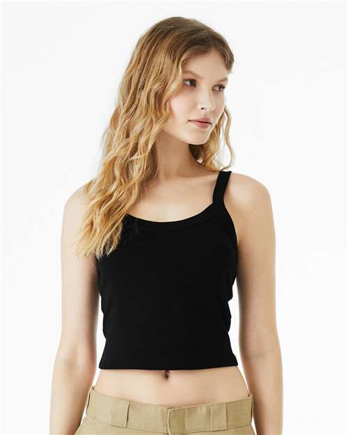 1012 Women's Micro Rib Spaghetti Strap Tank