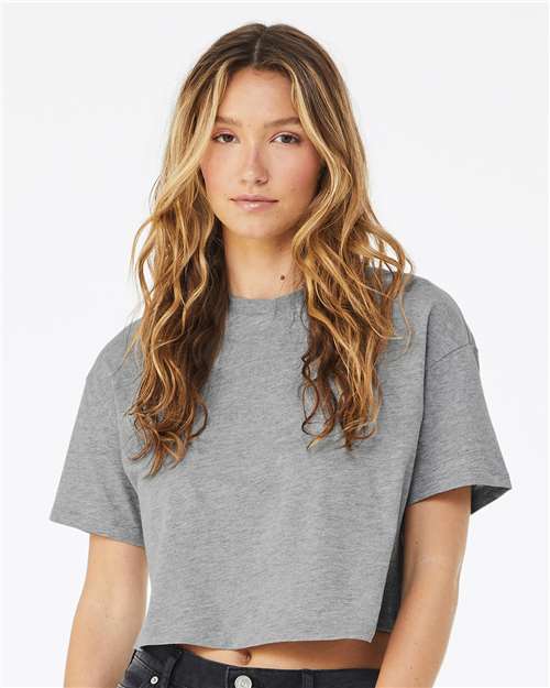 6482 Women's Jersey Crop Tee