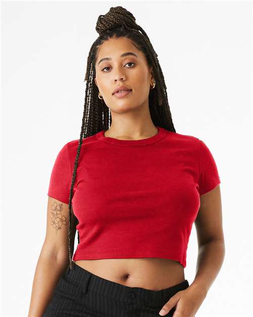 1010 Women's Micro Rib Baby Tee