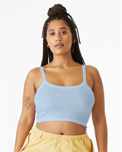1012 Women's Micro Rib Spaghetti Strap Tank