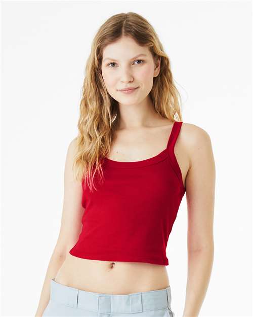 1012 Women's Micro Rib Spaghetti Strap Tank