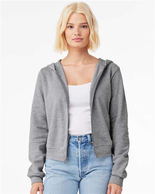 7539 Women's FWD Fashion Sponge Fleece Full-Zip Hoodie Sweatshirt
