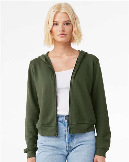 7539 Women's FWD Fashion Sponge Fleece Full-Zip Hoodie Sweatshirt