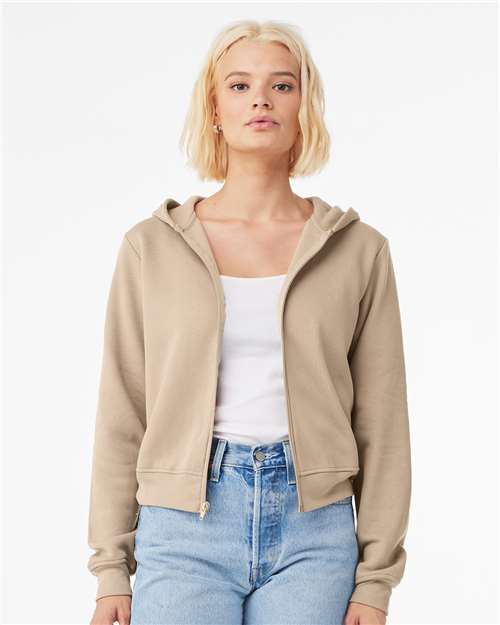 7539 Women's FWD Fashion Sponge Fleece Full-Zip Hoodie Sweatshirt