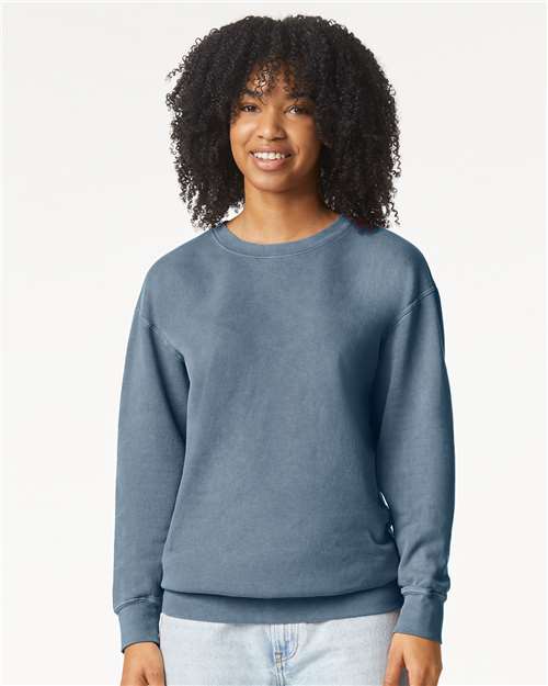 1466 Unisex Garment-Dyed Lightweight Fleece Crewneck Sweatshirt