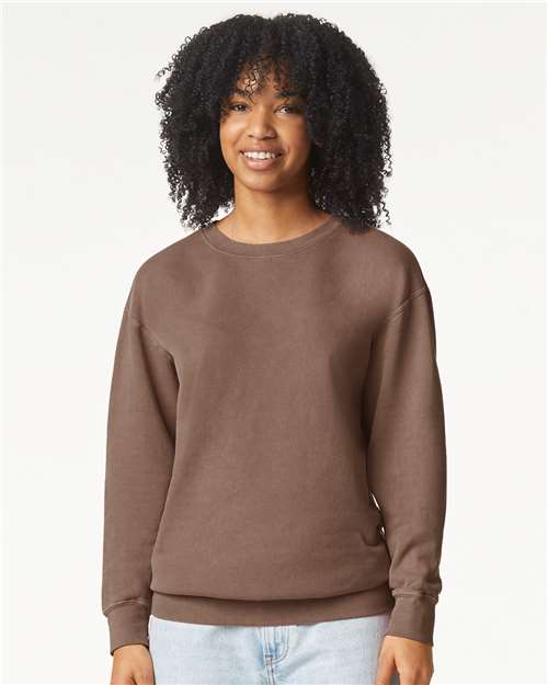 1466 Unisex Garment-Dyed Lightweight Fleece Crewneck Sweatshirt