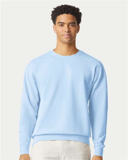 1466 Unisex Garment-Dyed Lightweight Fleece Crewneck Sweatshirt