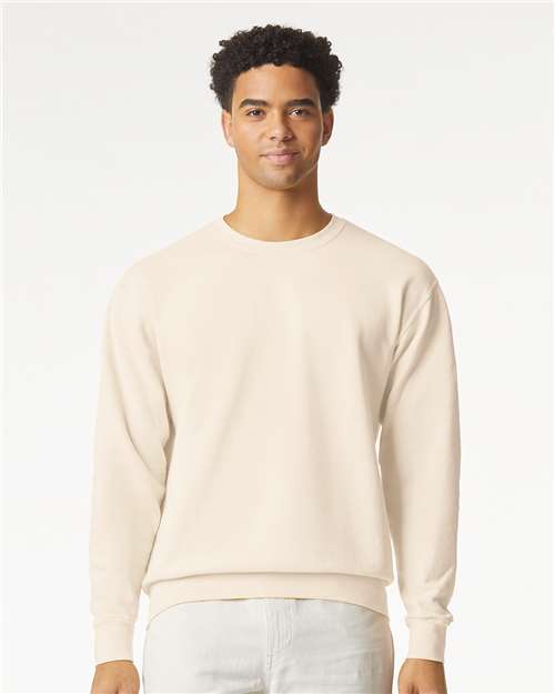 1466 Unisex Garment-Dyed Lightweight Fleece Crewneck Sweatshirt
